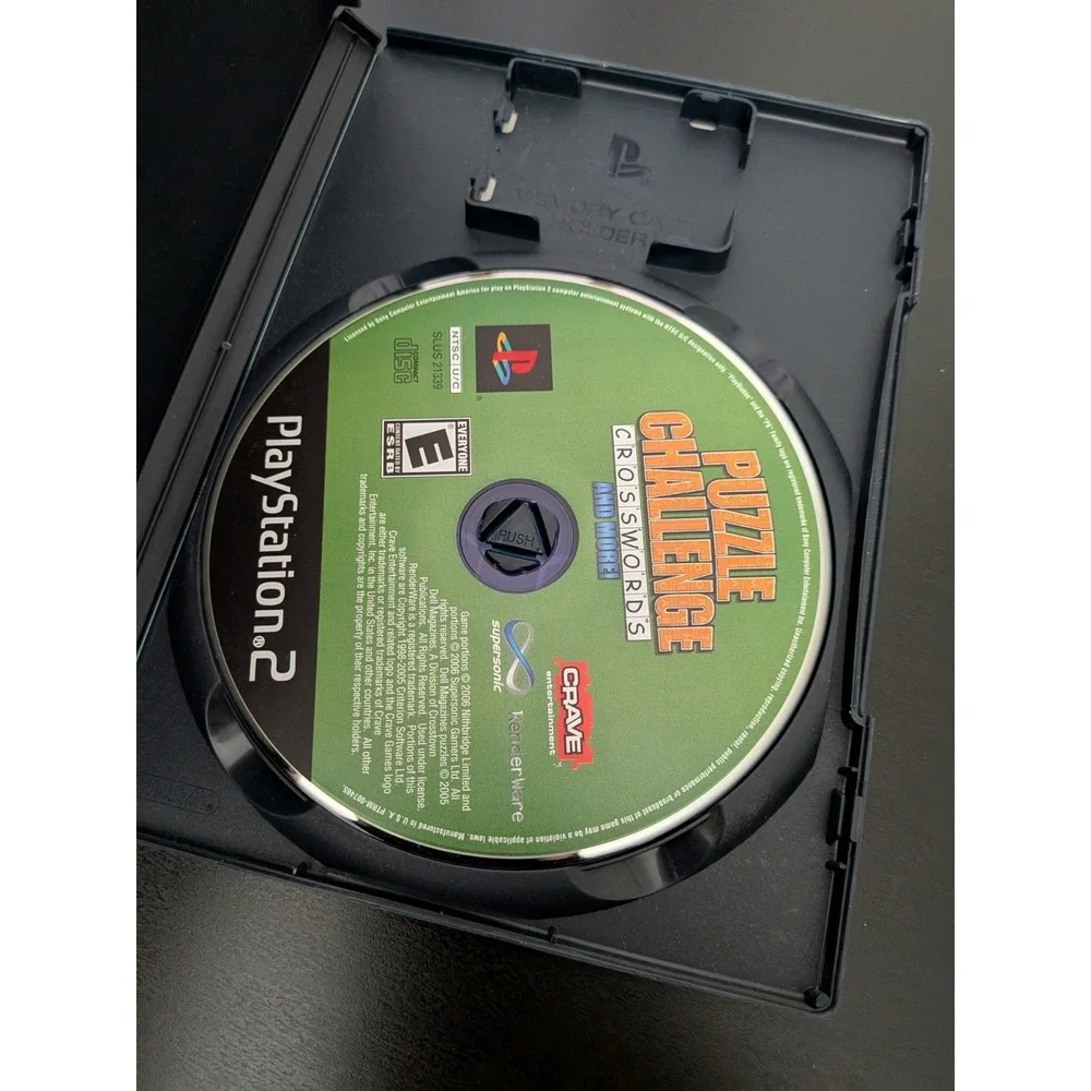Puzzle Challenge (Playstation‎ 2) Video Game